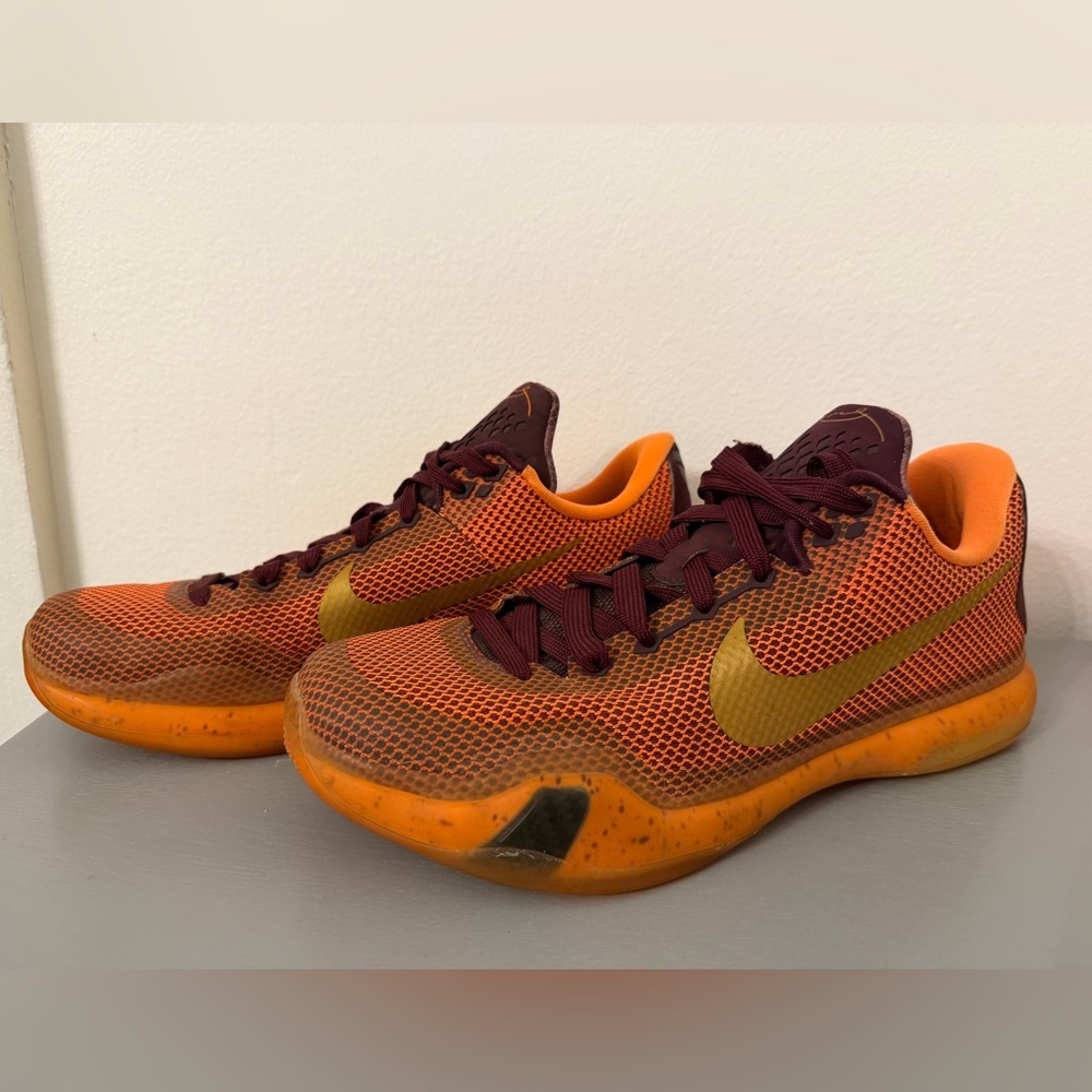 Nike Kobe Silk Road 10 Orange size 10